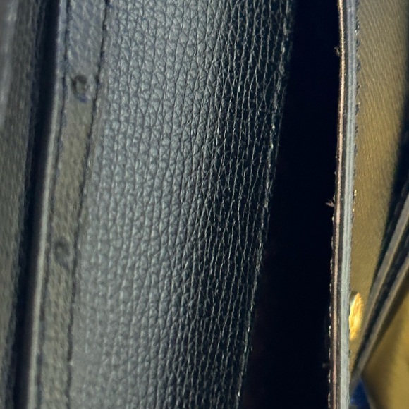 Henri Bendel Black Crossbody Clutch w/Rainbow Stud Accents Approx.. 7 x 4 - Picture 15 of 17